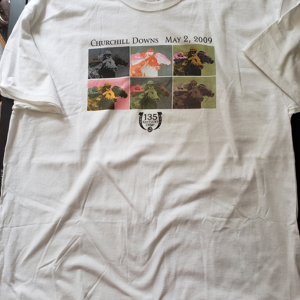 vintage Kentucky Derby 135 official shirt XL NWT